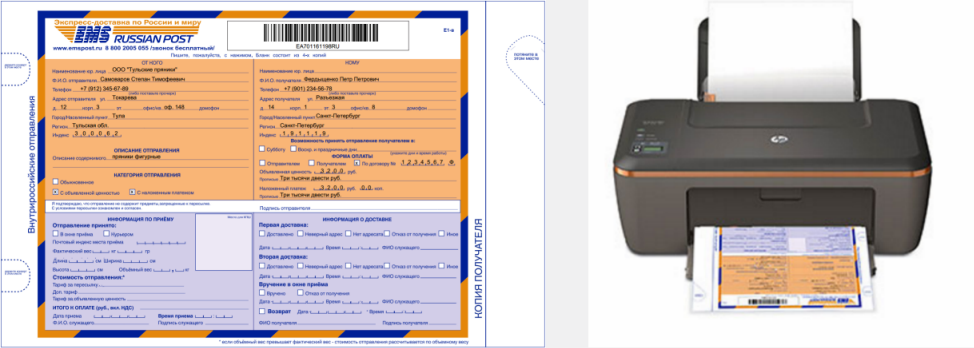 Установить е 1. Бланк е1. ЕМС МО. Ф е1-в. Печать ems.